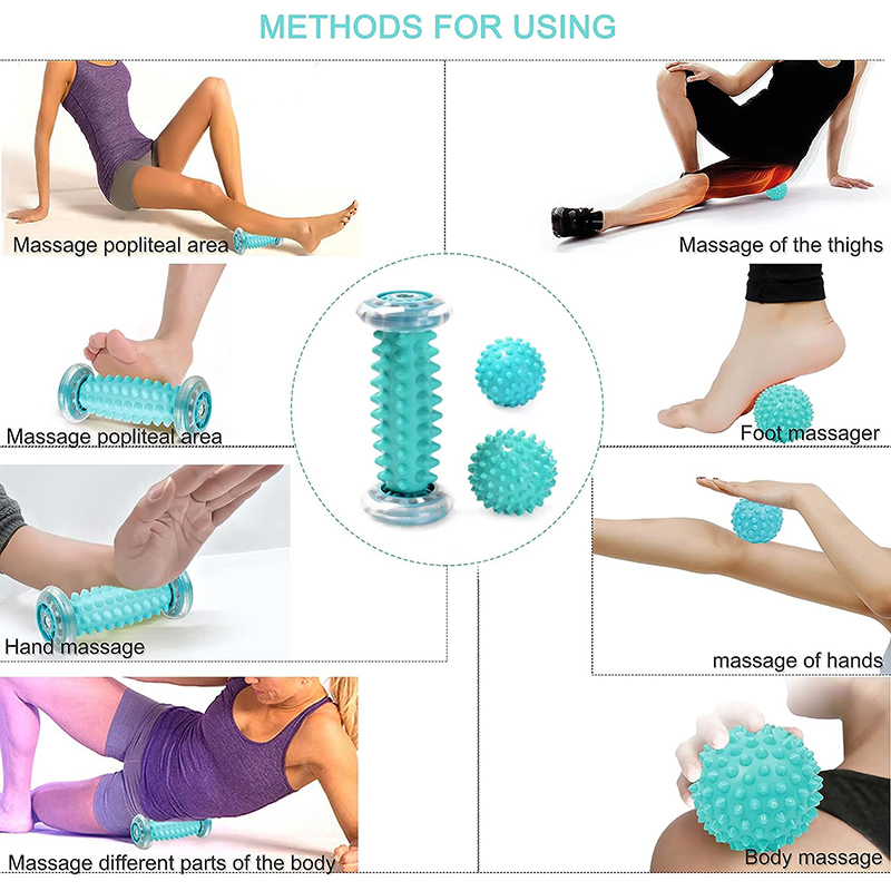 Foot Massager Massage Roller Y - Pilates Yoga Ball ulasan dan harga