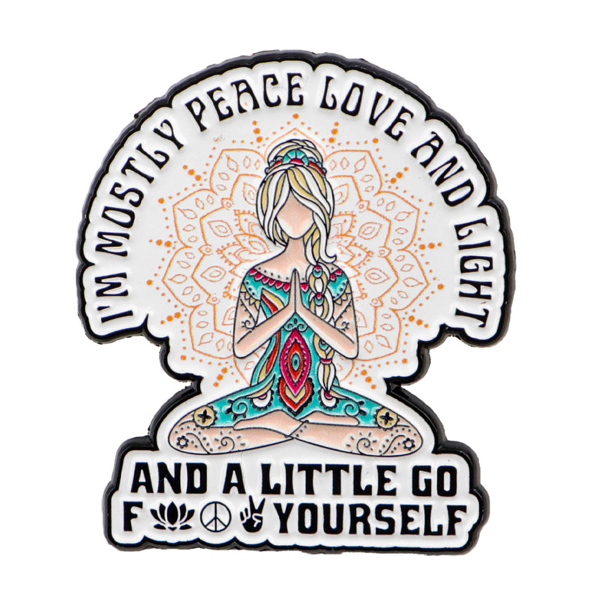 Funny Yoga Enamel Pins Humorou - Pilates Yoga Bag ulasan dan harga