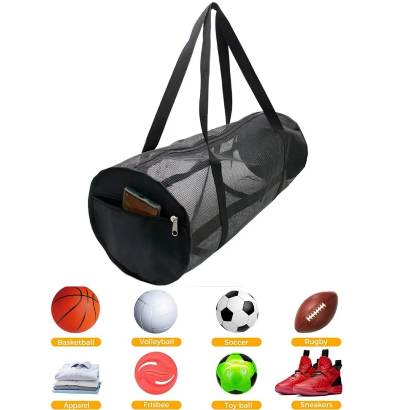 Large Capacity Mesh Carry Bag  - Pilates Yoga Bag ulasan dan harga
