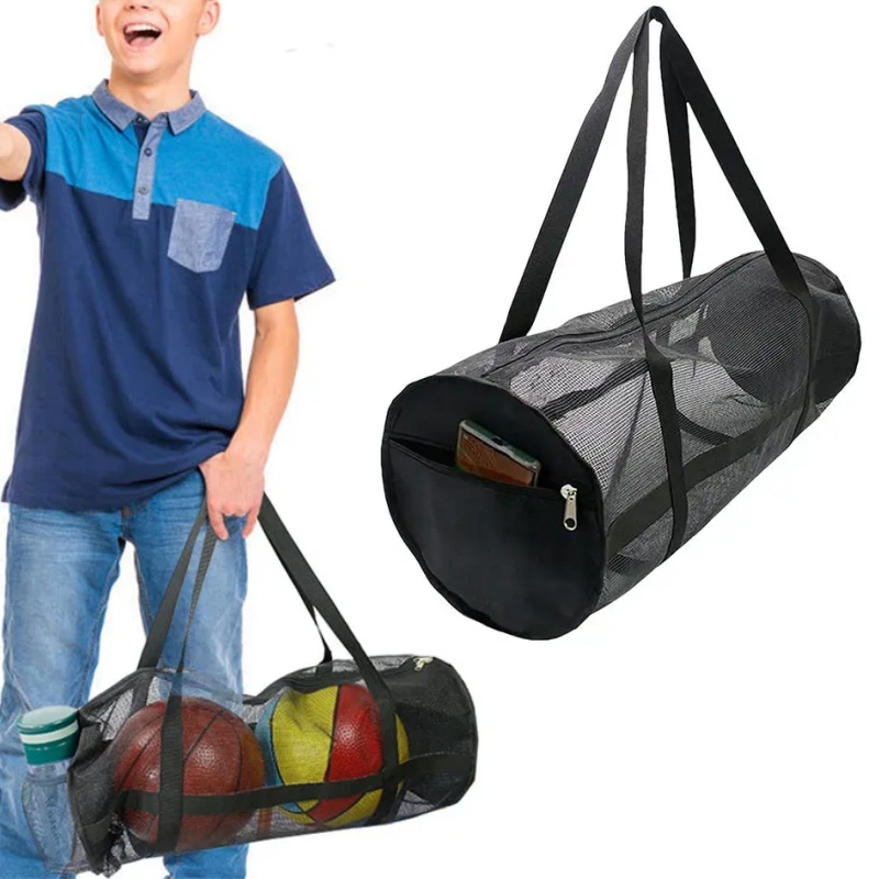 Large Capacity Mesh Carry Bag  - Pilates Yoga Bag ulasan dan harga