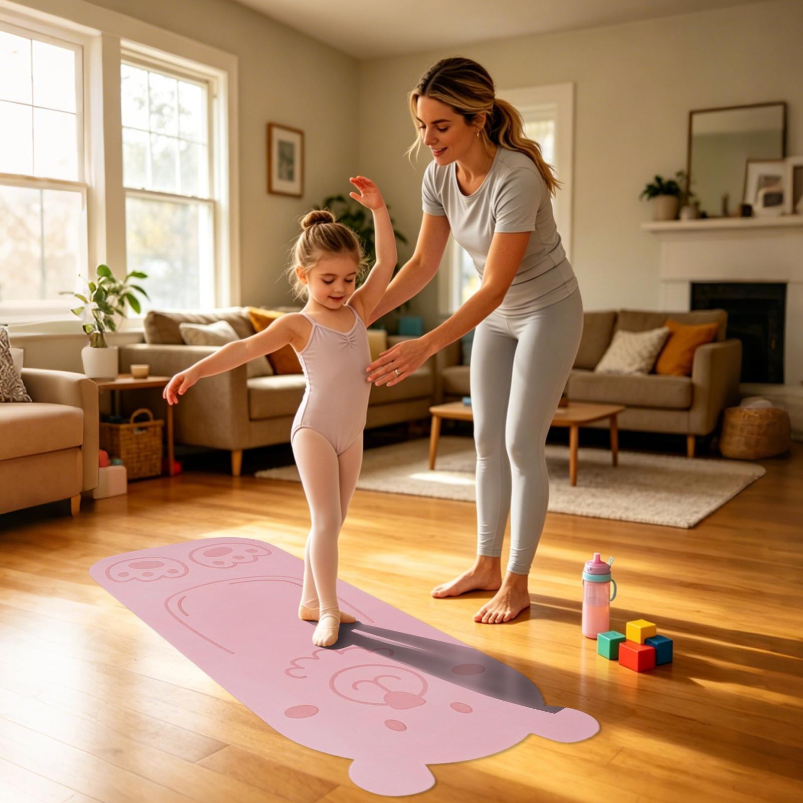 Child Yoga Mat Pilates Cartoon - Pilates Yoga Room ulasan dan harga