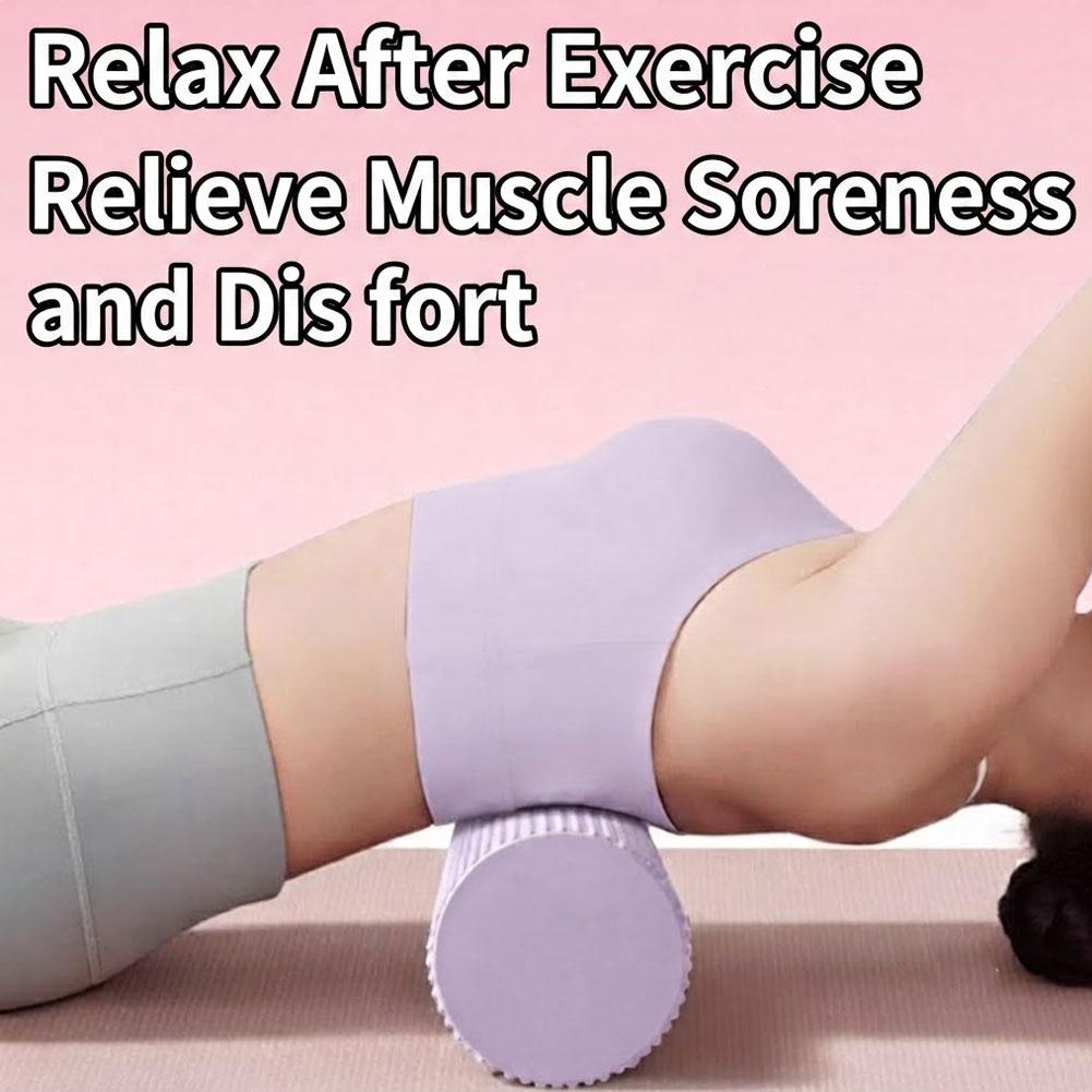 Yoga Foam Roller EVA High Dens - Pilates Yoga Ball ulasan dan harga